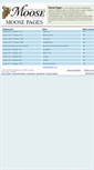 Mobile Screenshot of moosepages.org